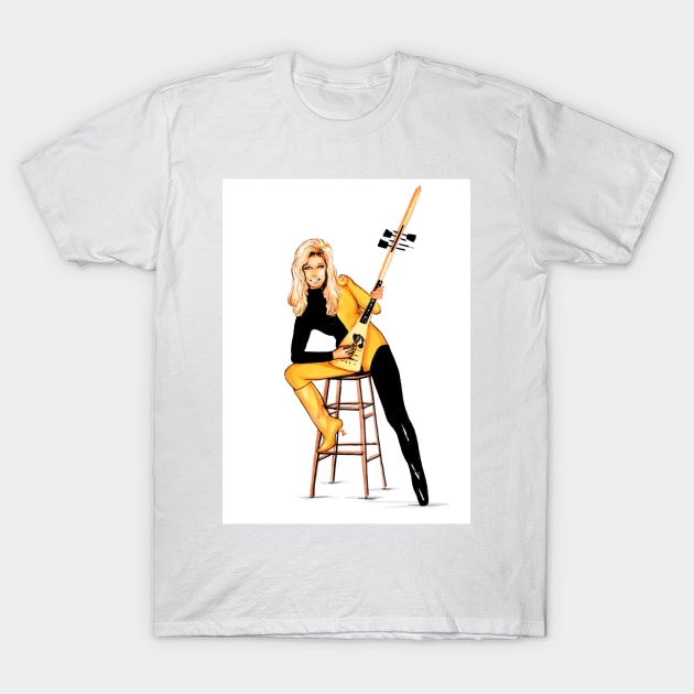 Nancy Sinatra T-Shirt by Svetlana Pelin